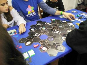 Pentaurus juego mesa FicZone Meeple Factory